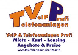 TVP-Logo: VoIP und Telefonanlagen Profi. Miete, Kauf, Leasing. Angebote auf telefonanlagen.profi24.info.