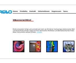 Konzeption und Design für Drello Elektronische Messgeräte in Mönchengladbach