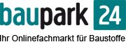 Logo von baupark24, Ihr Onlinefachmarkt für Baustoffe.