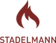 Rotes Flammenlogo mit dem Schriftzug "STADELMANN" darunter.
