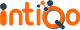 Intiqo logo with orange text and a magnifying glass motif over the 'Q'.