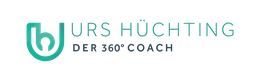Logo von Urs Hüchting, Der 360° Coach, mit stilisiertem "uh" Symbol.