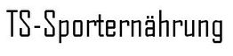 Text: "TS-Sporternährung" in schwarzer Schrift auf weißem Hintergrund.