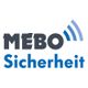 "Logo mit Schriftzug 'MEBO Sicherheit' und drei blauen Funkwellen."