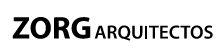Texto con las palabras "ZORG ARQUITECTOS" en mayúsculas.