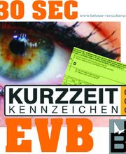 kurzzeitkennzeichen evB sofort Logo