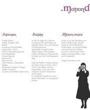 Motion Design - Dienstleistungsübersicht