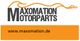 Logo von Maxomation Motorparts mit orangenem Text: "www.maxomation.de".
