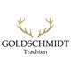 Logo mit Hirschgeweih und Text "Goldschmidt Trachten".