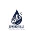 Logo of Edwardsville Window Cleaning & Power Washing with a water droplet and building design.
