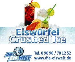 DIE EISWELT Eiswürfel & Crushed Ice Logo