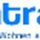 Logo von acentra mit Sonnenaufgang und blauem Band. Text: "Bauen und Wohnen an der Ostsee".