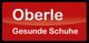 Rotes Logo mit weißem Text: "Oberle Gesunde Schuhe".