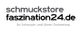 Logo von "schmuckstore faszination24.de" mit dem Slogan "Ihr Schmuck- und Uhren Onlineshop".