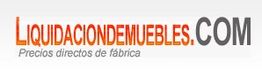 Logo de Liquidaciondemuebles.com con lema: "Precios directos de fábrica".
