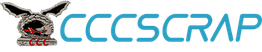 Logo of CCC Scrap Recycling with a bird and wreath design on the left.