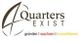 Logo von 4Quarters EXIST mit dem Text: gründen | wachsen | immobilieren.