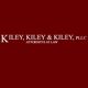 Red logo with text: "Kiley, Kiley & Kiley, PLLC, Attorneys at Law."