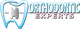 Logo of Orthodontic Experts with stylized tooth and blue and pink text.