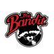Logo with "The Bandit" text and raccoon holding a golf ball.