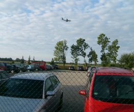 Parkplatz des Parkservice Flieger