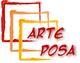 Quattro cornici sovrapposte con scritta "Arte Posa" in rosso.