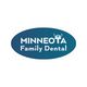 "Minneota Family Dental logo with Viking helmet above the 'O' in Minneota."