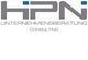 Logo mit Schriftzug "HPN Unternehmensberatung Consulting" in Grau und Blau.