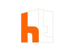 Logo mit orangefarbenem "ht" in stilisierter, geometrischer Form auf weißem Hintergrund.