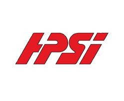 Red and white "HPSI" logo with bold, slanted letters on a white background.