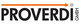 Logo mit orangefarbenem Pfeil, Schriftzug "PROVERDI GMBH" in schwarz.