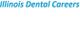 Text: "Illinois Dental Careers" in blue font on a white background.