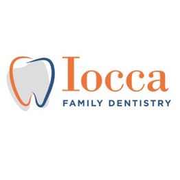 Logo of Iocca Family Dentistry with a stylized tooth design in orange and blue.