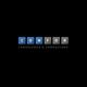 Logo "CONFOR" su sfondo nero, lettere in blu e grigio, con scritta "Consulenza & Formazione".