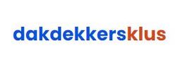 Tekst "dakdekkersklus" in blauwe en rode letters.