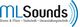 Logo von ML Sounds mit den Worten "Drums & More", "Tontechnik", "Veranstaltungstechnik".