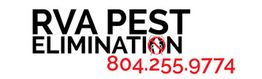 "RVA Pest Elimination logo with contact number 804.255.9774."
