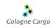 Drei Zahnräder in Grün, Blau und Grau über dem Text "Cologne Cargo".