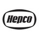 Logo von Hepco in schwarz-weißer ovaler Form.