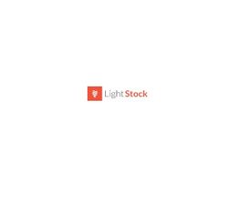 Logo von LightStock auf weißem Hintergrund mit orangefarbenem Symbol links neben dem Namen.