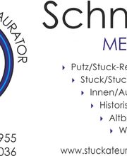 Restaurator und Stuckateur Schneider Logo