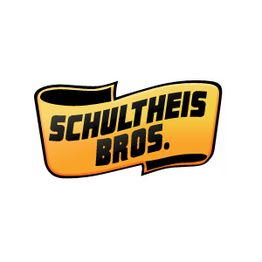 Orange banner with "SCHULTHEIS BROS." in bold black letters.