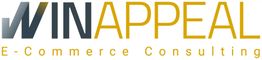 Logo mit Text: "WINAPPEAL E-Commerce Consulting".