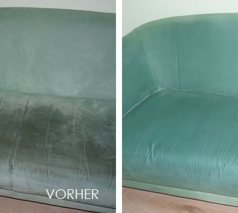 Vor- und nach der Reinigung