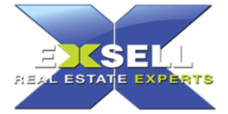Logo: Exsell Real Estate Experts, featuring a stylized blue and green "X".