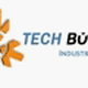 Logo mit oranger Grafik und Text: Tech Börse - Industrie-Teile.