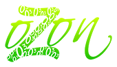 Grüner Hintergrund mit diagonalen Nullen und Einsen, die digital wirken.