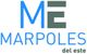 Texto del logotipo: "ME MARPOLES del este" en colores azul y gris.