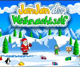 InGame Screen des Flashgames JanJan der Weihnachtself