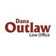 Dana Outlaw Law Office logo with red and black text on a white background.